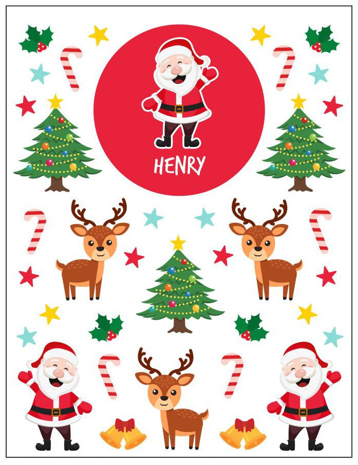 Santa Sticker Pack – Harvey Norman Photos