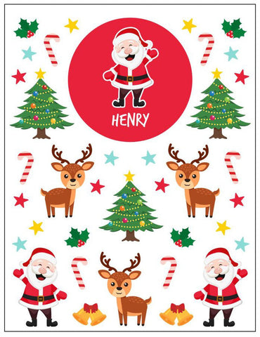 Santa Sticker Pack