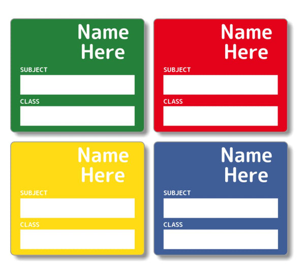 Multi Colour - Classic School Book Labels 16pk – Harvey Norman Photos