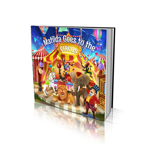 Goes to the Circus Soft Cover Story Book