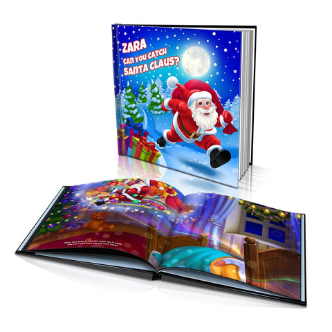 Can you Catch Santa Claus Hard Cover Story Book