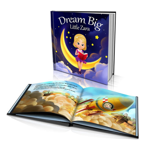 Dream Big Hard Cover Story Book