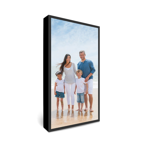 16x32" Framed Canvas Print (Black Frame Temp Out of Stock)
