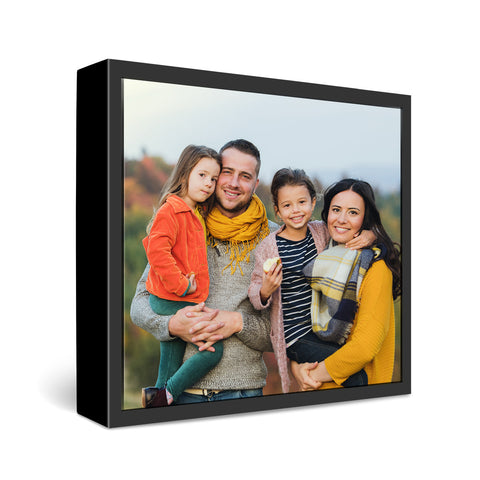 24x24" Framed Canvas Print (Black Frame Temp Out of Stock)