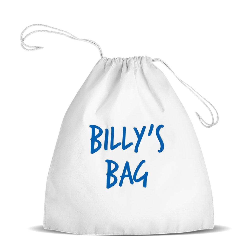 Name Premium Drawstring Bag