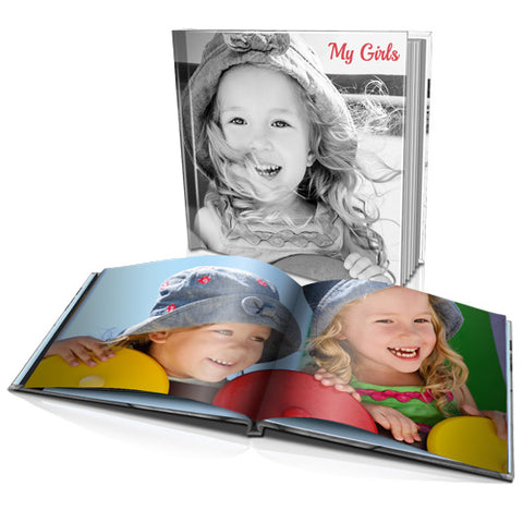 8 x 8" Personalised Hard Cover Book