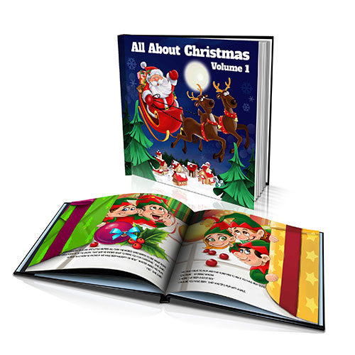 Hard Cover Story Book - All About Christmas Volume I