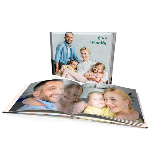 12 x 16" Premium Personalised Padded Cover Book