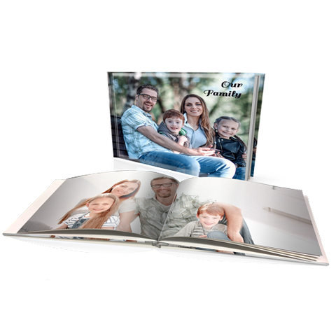 8x11" Premium Personalised Padded Cover Book