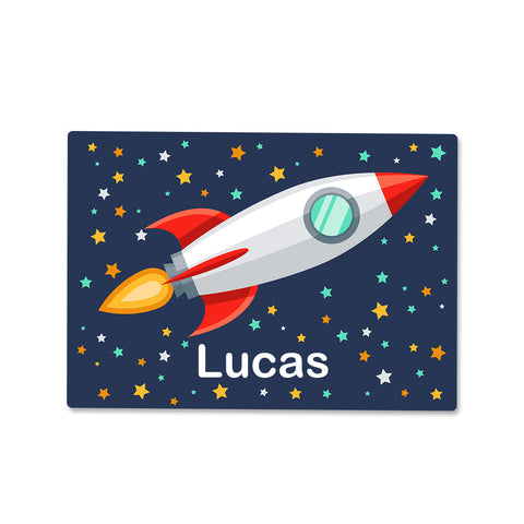 Small Rocket Wipe Clean Placemat